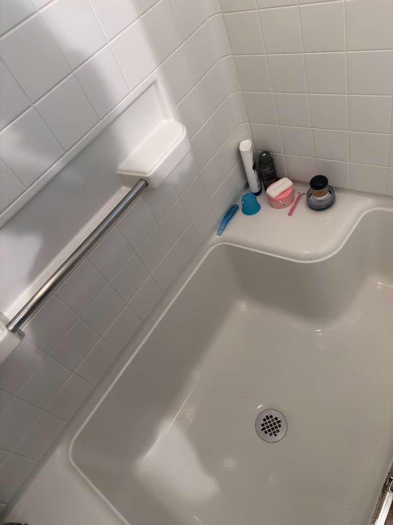 After professional deep cleaning shower King of Prussia PA - Quality Time Cleaning transformation